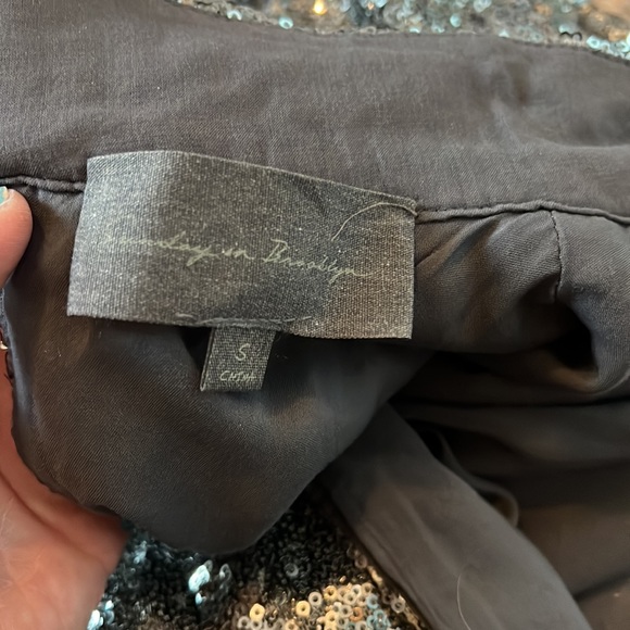 GUC Anthro Sunday in Brooklyn Luna Sequin blouse - Picture 9 of 14